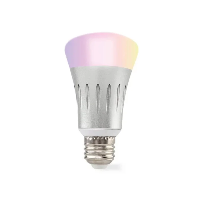 Muvit MIOBULB002 iluminación inteligente Bombilla inteligente Wi-Fi Plata, Blanco 5 W