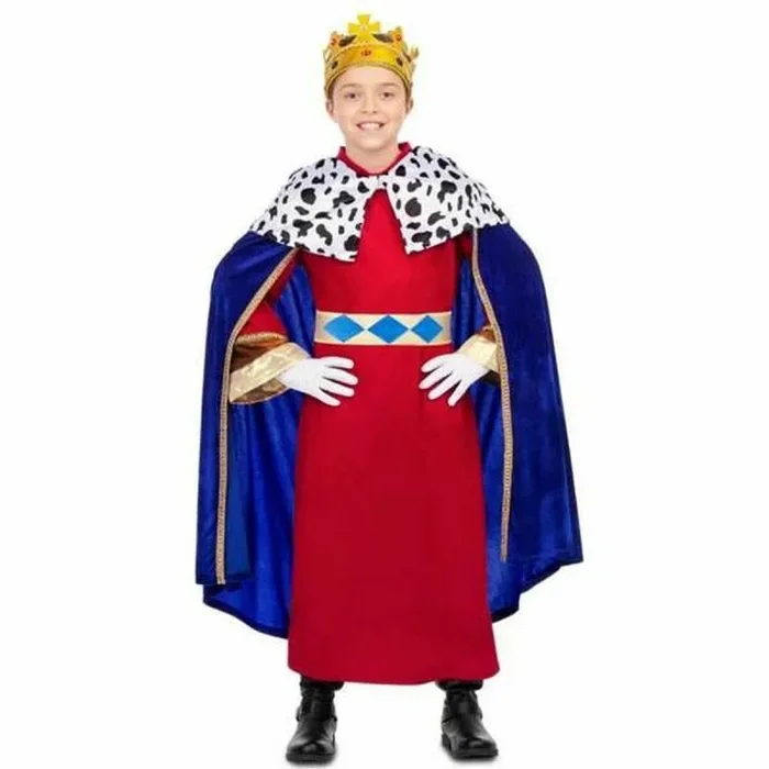 My Other Me Disfraz de Rey Mago Azul para niño talla 3-4 AÑOS