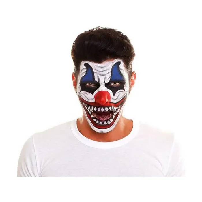 My Other Me-Kit Maquillaje Adulto Payaso diabólico, Multicolor, Talla única (Viving Costumes 207067)