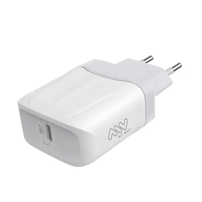 myway Transformador Tipo C PD 20W Blanco