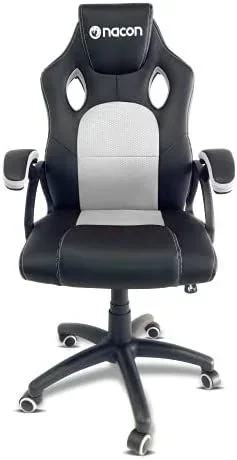 Nacon Silla Gaming Ergonómica de Altura Ajustable en Blanco PCCH-110