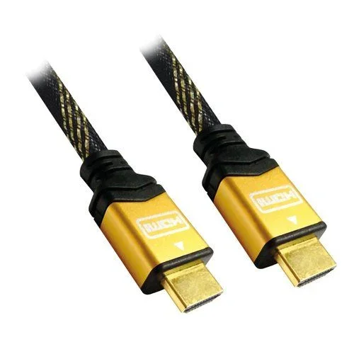 Nanocable cable hdmi v1.4 (alta velocidad / hec), a/m-a/m, oro, 1.8 m