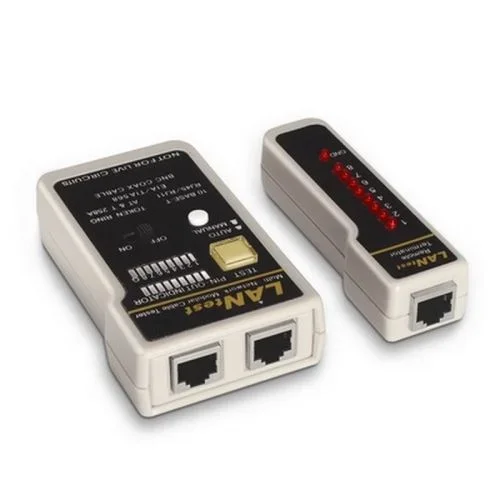 Nanocable TESTEADOR PARA CABLE RJ11/RJ12/RJ45, COAXIAL