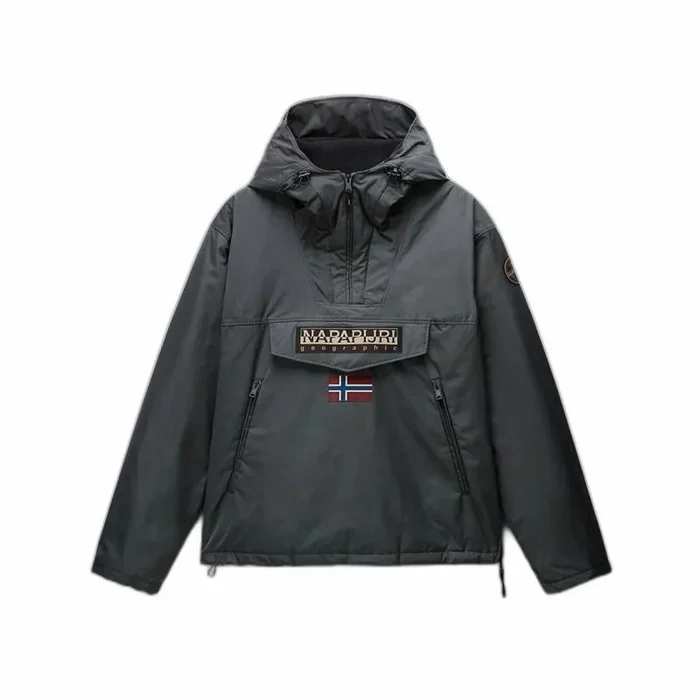 Napapijri Next Rainforest Anorak – Chaqueta verde urbano, Verde Urbano, M