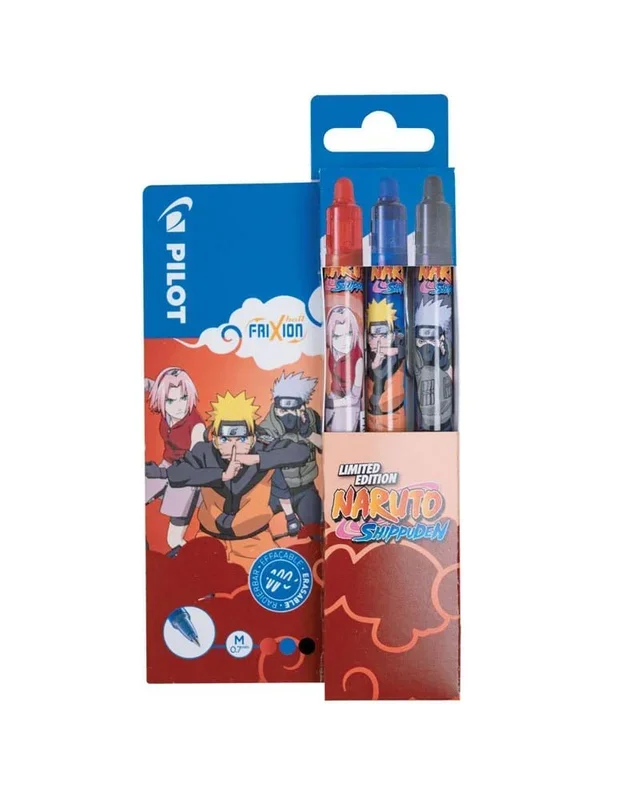 Naruto shippuden bola de rodillo frixion clicker naruto limited edition le 0.7 (3)