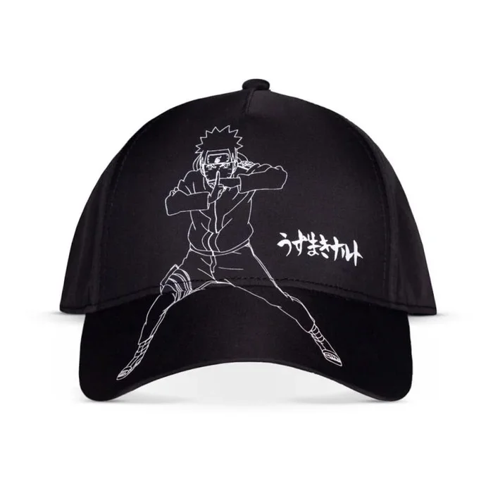 Naruto shippuden gorra béisbol naruto black & white
