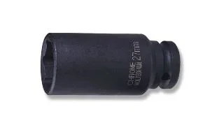 Nasadka Udarowa Larga Jonnesway 6-Ángulos 1/2″ 18mm, Cr-Mo, Alta Resistencia, Ideal para Trabajos Pesados, Durabilidad Extrema y Aplicaciones de Impacto en Talleres Industriales