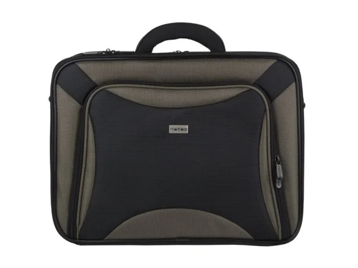 NATEC Pitbull 43,9 cm (17.3″) Maletín Negro, Oliva