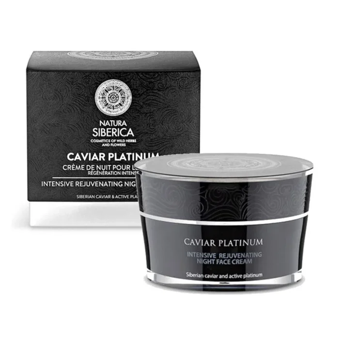 Natura siberica caviar platinum crema de noche intensive rejuvenating 50ml