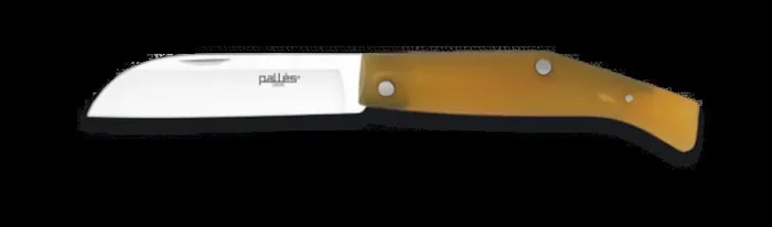 Navaja Palles Nº 0 de pico de loro, mango de ABS, hoja de acero inox de 8 cm, caja a color