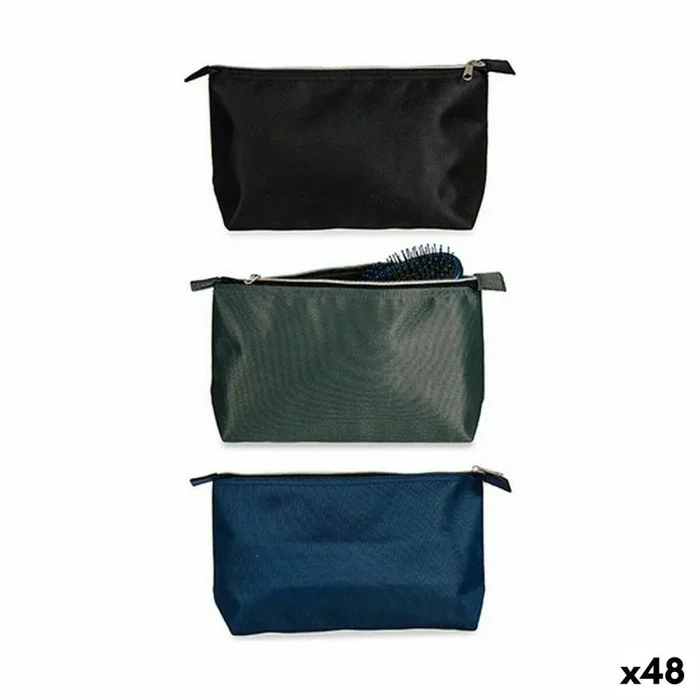 Neceser de viaje poliéster 34 x 1,5 x 17 cm (48 unidades)