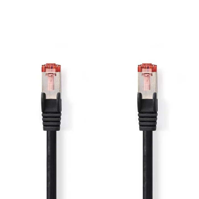 Nedis CCGL85221BK200 cable de red Negro 20 m Cat6 S/FTP (S-STP)