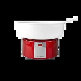 Nedis FCCM100FRD algodonera de azúcar Rojo, Blanco 500 W