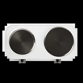 Nedis placas de cocina electricas | 2500 w | proteccion contra sobrecalentamiento | blanco