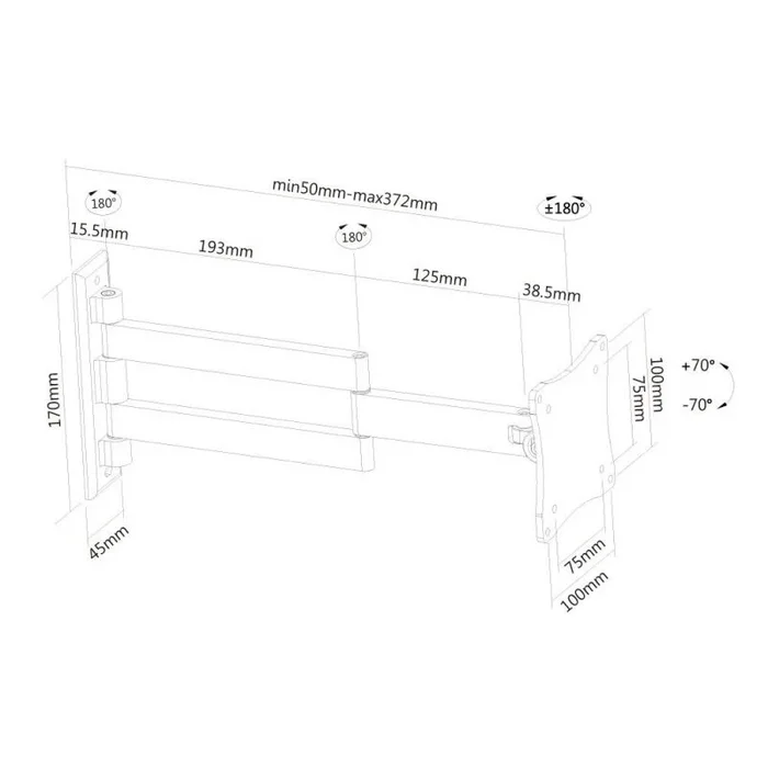 New Star TFT LCD Wall Mount – 4 MOV