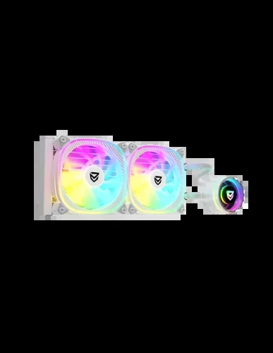Nfortec NF-WC-ATRIAX-240-W sistema de refrigeración para ordenador Procesador Sistema de refrigeración líquida todo en uno 12 cm Blanco 1 pieza(s)