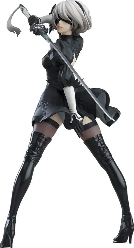 Nier automata ver 1.1a estatua pvc pop up parade 2b yorha no.2 type b 17 cm