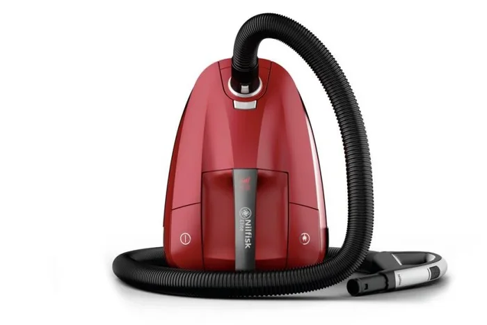 Nilfisk 128350554 aspiradora 3,6 L Aspiradora cilíndrica Secar 450 W Bolsa para el polvo