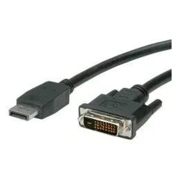 Nilox NX090207103 adaptador de cable de vídeo 3 m DVI-D DisplayPort Negro