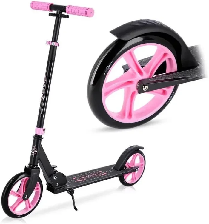 Nils Extreme – Modelo HL200 Scooter para niños, Adolescentes y Adultos – Patinete niños con rodamientos ABEC7 – Patinete Ciudad Plegable – Manillar Ajustable en Altura