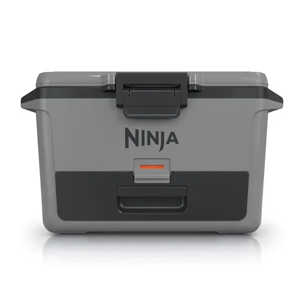 Ninja FrostVault Nevera portátil 30 L, caja térmica resistente, mantiene el hielo hasta 5 días, cajón Dry Zone con temperatura de frigorífico, 48 latas de capacidad, gris, FB131EUGY