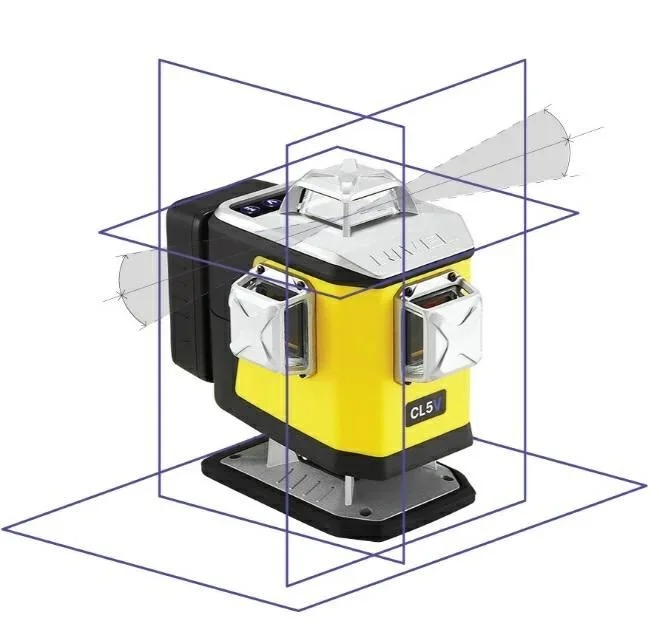 Nivel system laser krzyżowy cl5v wiązka fioletowa