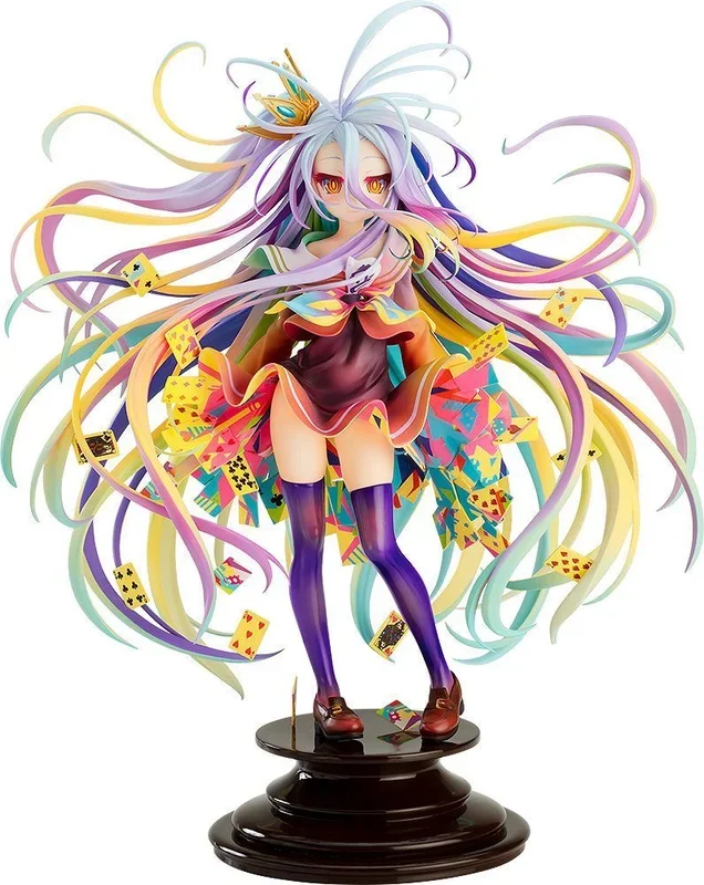 No game no life estatua 1/7 shiro yuu kamiya art works 28 cm