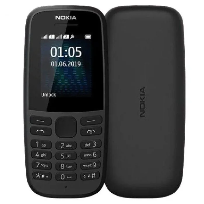Nokia 105 Telefono Cellulare Nero Marca
