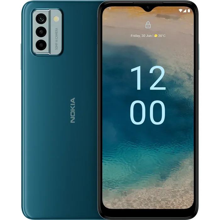 Nokia G22 16,6 cm (6.52″) SIM doble Android 12 4G USB Tipo C 4 GB 64 GB 5050 mAh Azul