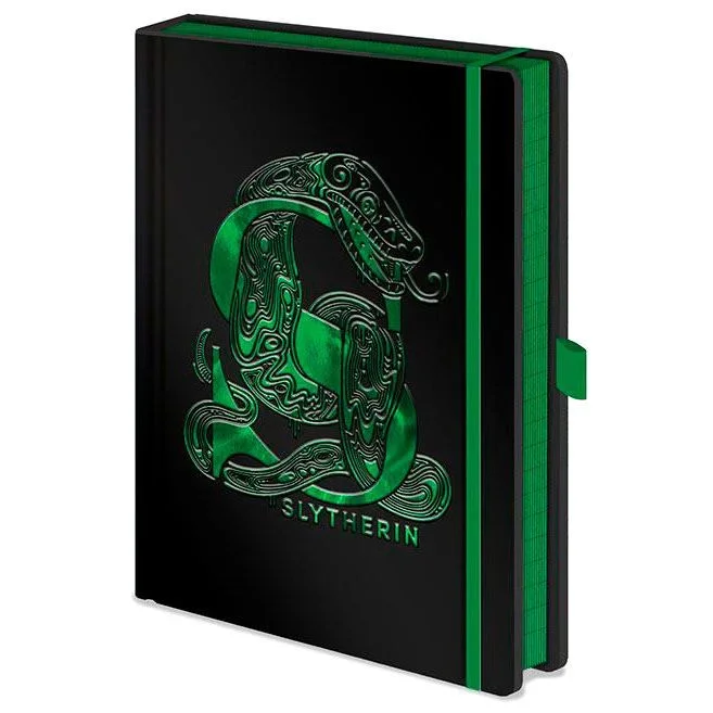 Notebook Pyramid Harry Potter – Cuaderno A5 Premium Slytherin Foil