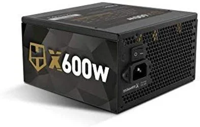 NOX Hummer X600W unidad de fuente de alimentación 600 W 24-pin ATX ATX Negro