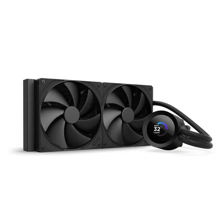 NZXT Kraken Plus 280 Procesador Sistema de refrigeración líquida todo en uno 14 cm Negro