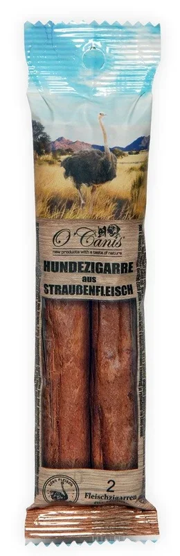 O’canis ostrich cigar – dog treat – 2 pcs.