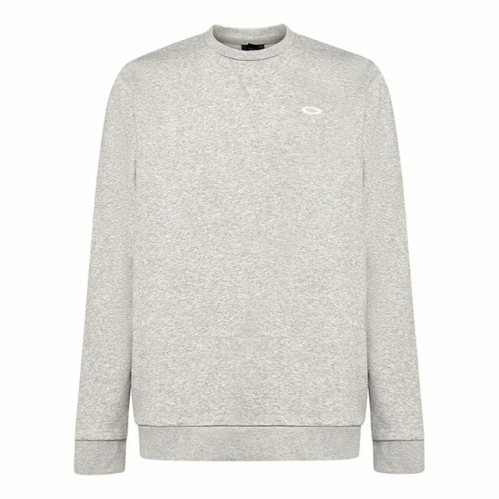 Oakley Sudadera Relax Crew 2.0 para hombre, Nuevo granito jaspeado, Medium