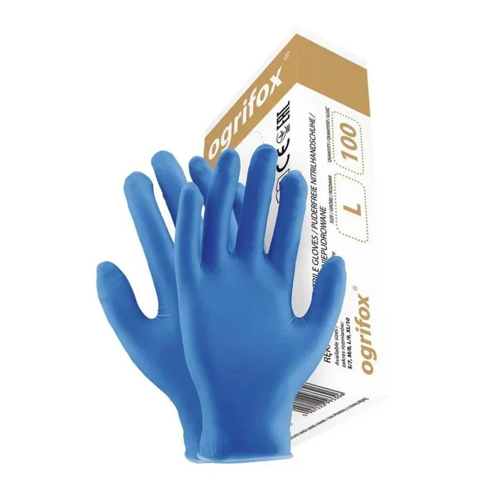 Ogrifox OX-Nit-Pf_Xl – Guantes de protección, Ox.13.358 Nit-PF, color azul, talla XL