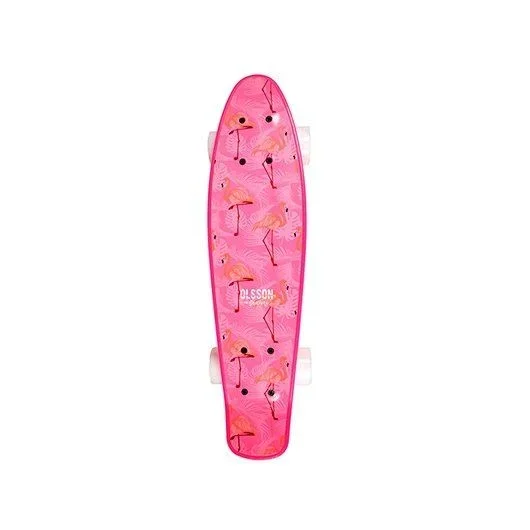 Olsson and Brothers Skate Baby Pink Flamingo 22.5” x 6“