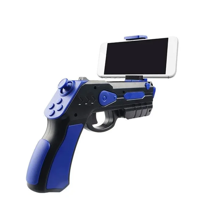 Omega pistola bluetooth gaming negro+azul