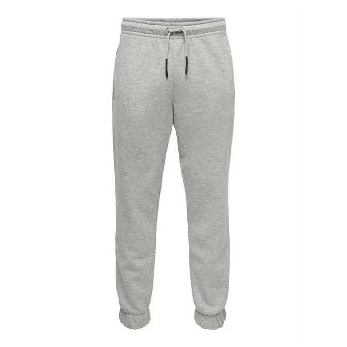 ONLY & SONS Onsceres Noos-Pantalones de chándal, Forro Plateado, L para Hombre
