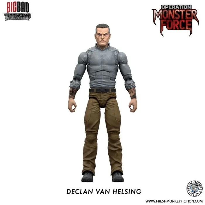Operation: monster force figura 1/12 declan van helsing 15 cm