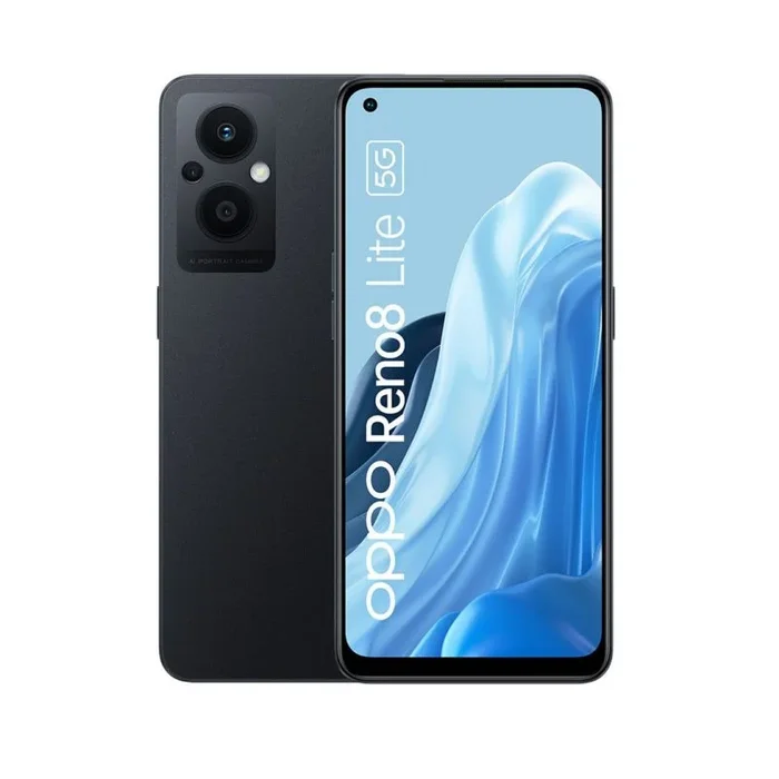 OPPO Reno 8 Lite 16,3 cm (6.43″) SIM doble Android 11 5G USB Tipo C 8 GB 128 GB 4500 mAh Negro