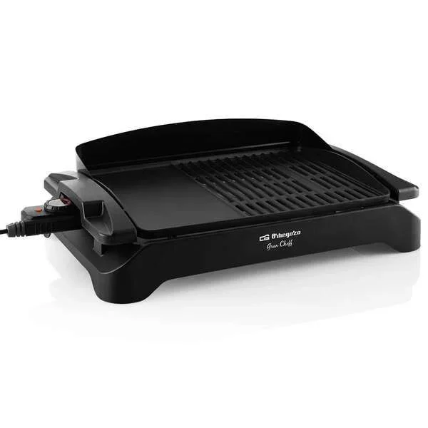 Orbegozo bc 4000 barbacoa electrica de sobremesa – potente y versatil para grandes reuniones – doble zona de grill y plancha – facil limpieza y seguridad garantizada
