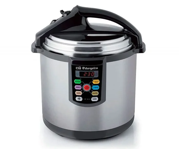 Orbegozo HPE 8075 8 L 1400 W Negro, Acero inoxidable