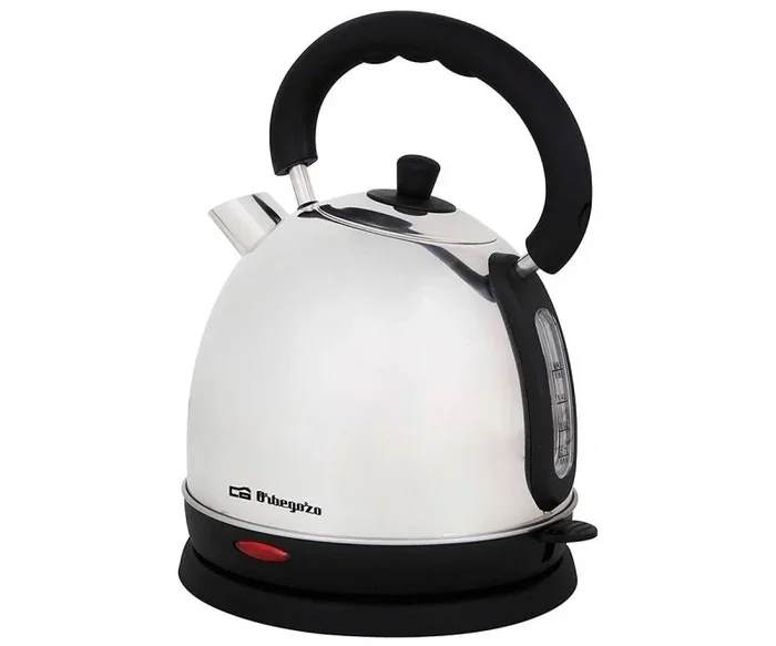 Orbegozo KT 6011 tetera eléctrica 1,8 L 2200 W Acero inoxidable