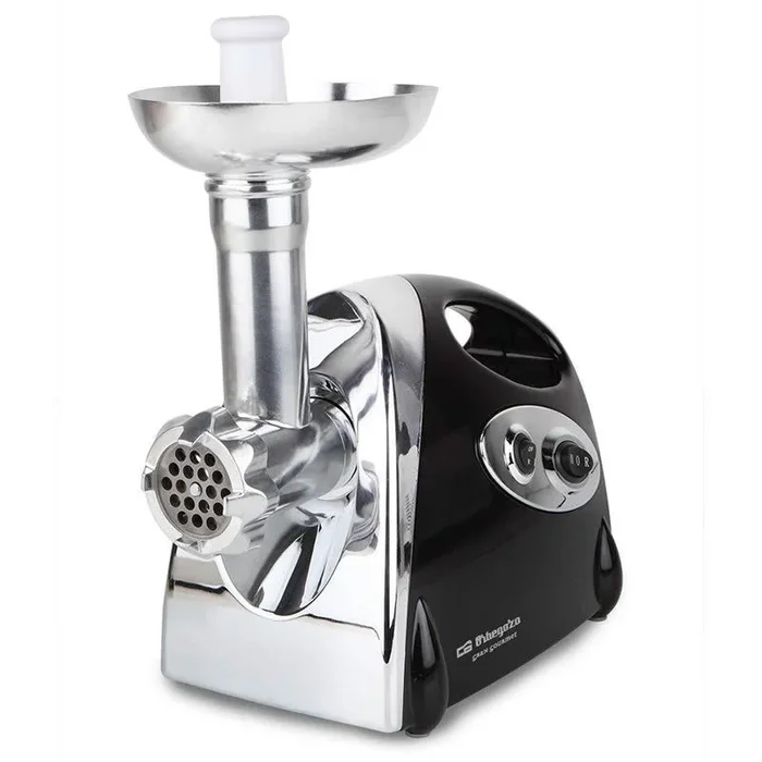 Orbegozo MP 1550 picadora 1200 W Negro, Acero inoxidable