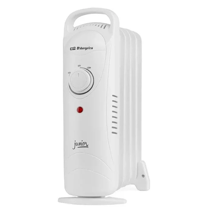 Orbegozo RO 720 – Radiador de aceite Junior, Protección Sobrecalentamiento, Silencioso, Asa de transporte, 700 W