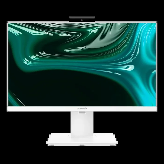 Ordenador pc all in one aio phoenix unity 23.8pulgadas fhd ajustable altura y rotativo – web cam – intel i5 12400 – 8 gb ddr4 – 480 gb ssd blanco
