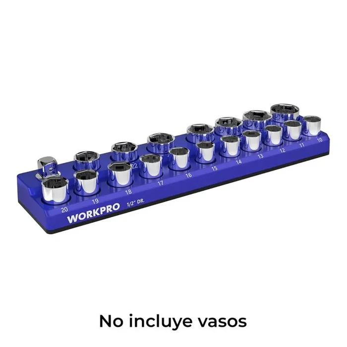 Organizador magnético vacío para vasos de 1/2″ estándar