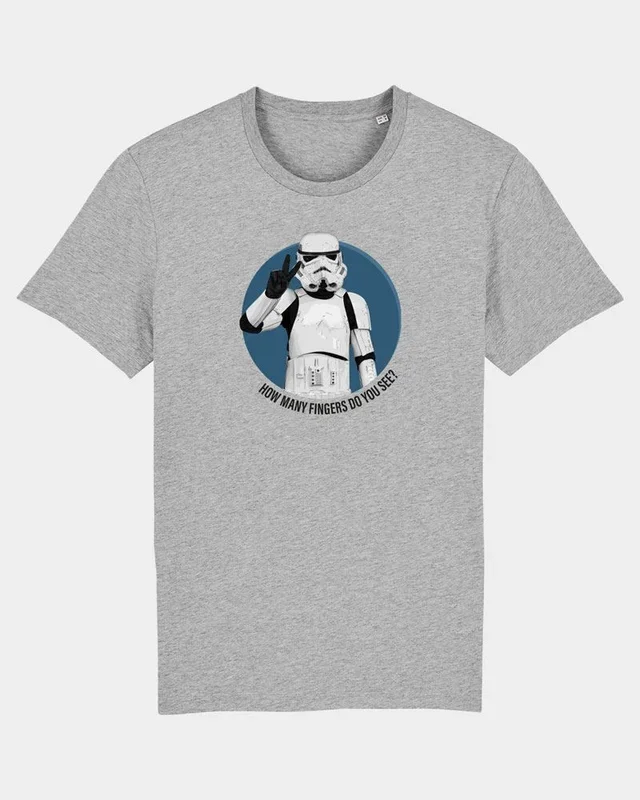 Original stormtrooper camiseta peace out talla s
