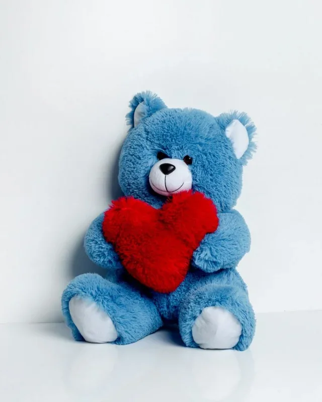 Osito frank 50 cm azul
