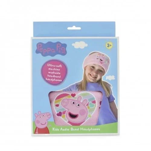 OTL – Kids Audio Band Headphones – Peppa Pig Rainbow Peppa (PP0801)